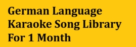 German Karaoke Song Library Collection For Year 2025 Month 03