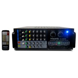 Hisonic MA-3800K 760W Karaoke Mixing Amplifier 