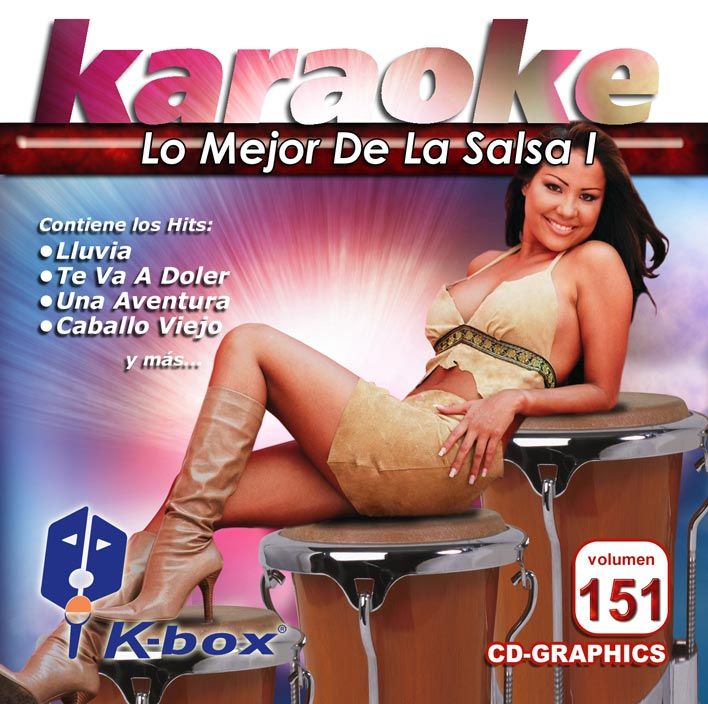 Karaoke Box KBO151 Lo Mejor De La Salsa I Spanish CDG