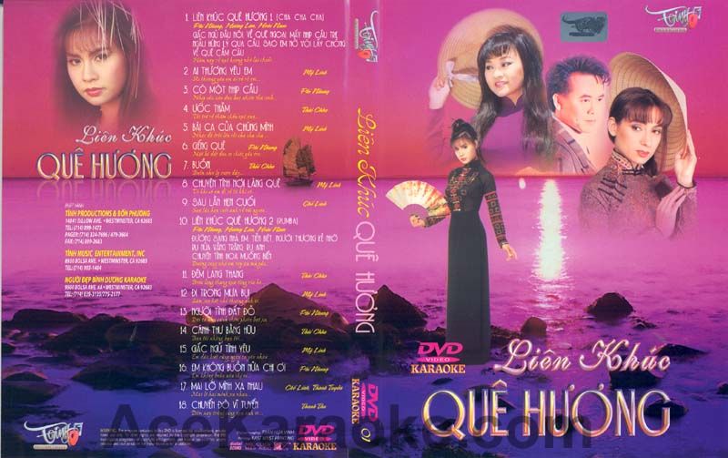 Lien Khuc Que Huong Karaoke DVD 01