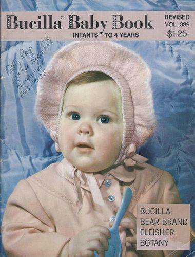 Vintage Bucilla #339 Revised Baby Book 