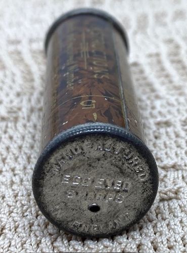 Vintage Serpent Needle Dispenser Case