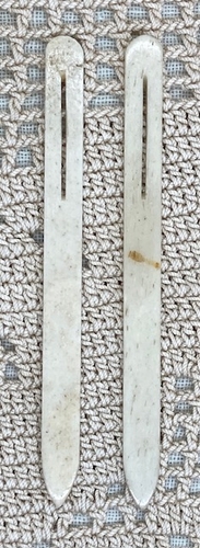 2 Vintage Bone Bodkins