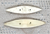 2 Vintage Bone Tatting Shuttles