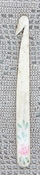 Vintage Hand Painted Bone Crochet Hook From The Lipson School Vintage Hand Painted Bone Crochet Hook From The Lipson School