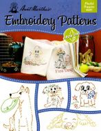 Aunt Martha's Playful Puppies Embroidery Transfer Pattern Book Aunt Martha's Playful Puppies Embroidery Transfer Pattern Book