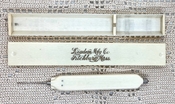 Vintage Celluloid Diadem Lace Crochet Hook w/Case Vintage Celluloid Diadem Lace Crochet Hook w/Case