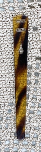 Vintage Faux Tortoiseshell Bodkin