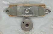 Vintage Metal Boye Tatting Shuttle w/Extra Bobbin
