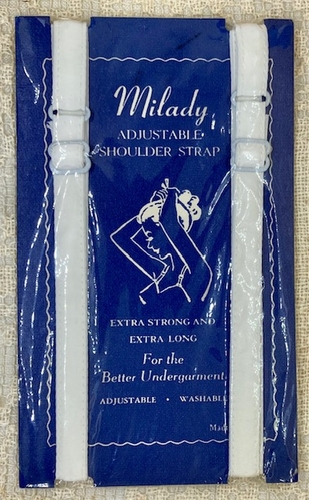 Vintage Milady Adjustable Satin Lingerie Shoulder Strap Replacements