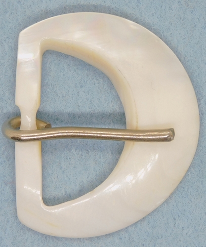 Vintage Mother of Pearl belt Buckle w/Prong