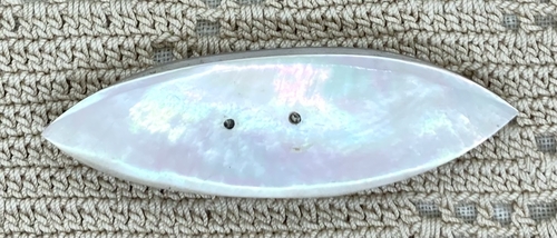 Vintage Mother of Pearl Tatting Shuttle