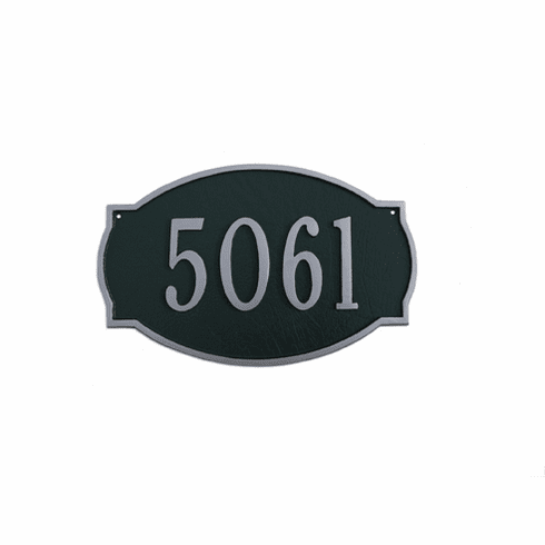 Small Cambridge Address Plaque