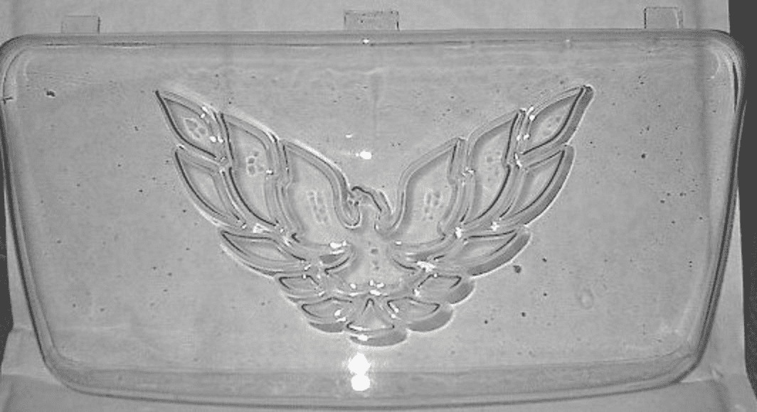 Pontiac Firebird Clear Front License Plate Cover (1998-2002)