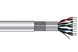 Alpha Wire 3480C SL002 - Cable 3480C Slate 500 Ft