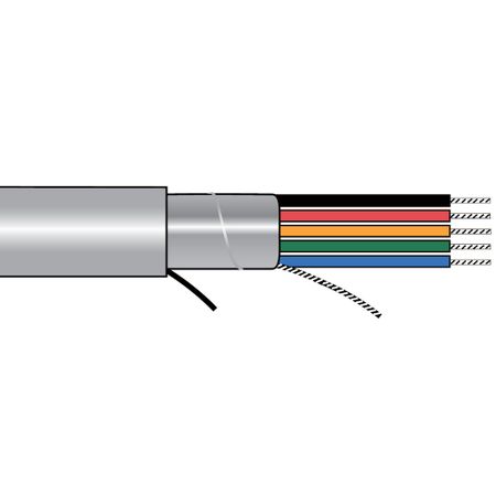 Alpha Wire 5362C SL005 - Cable 5362C Slate 100 Ft