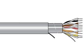 Alpha Wire 5489/15C SL002 - Xtra-Guard High Performance Cable, Slate 500 FT