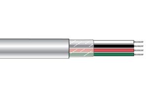 Alpha Wire 6633 WH005 - Cable 6633 White 100 Ft