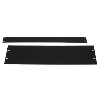 Lowell AFP-1 Rack Panel-Blank-1U 1/8in Flat Aluminum Textured Black
