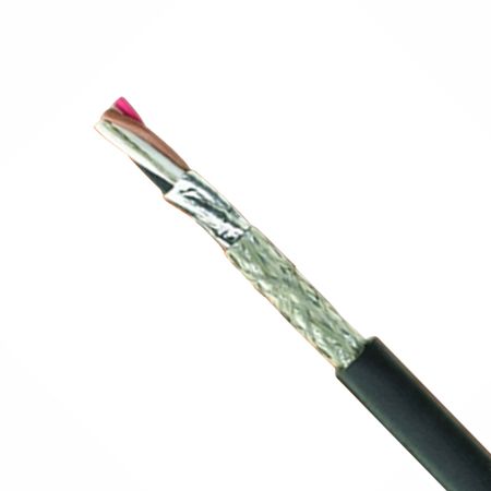 Alpha Wire M9708120 BK005 - Cable M9708120 Black 100 Ft
