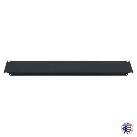 Lowell AP-1 - Alum Panel w flange 1U