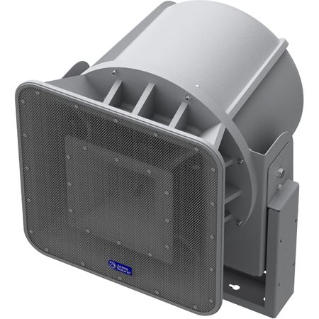 Atlas Sound AH66-12T-BSG - 12" 2-Way Stadium Horn System 65Â° x 65Â° - Battle Ship Grey