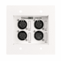 Atlas Sound WTSD-XLR4 - WTSD Four XLR Input Wall Plate to interface with a WTSD-MIX41