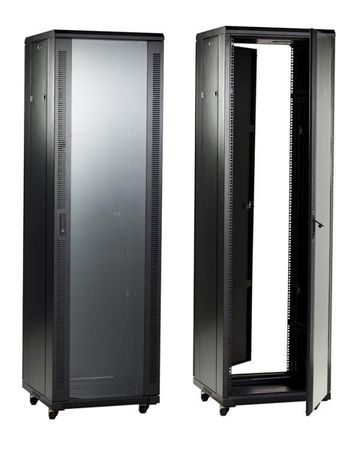Bud Industries BRP-12202, L49 X W24 X D24, Large Cabinet Racks