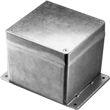 Bud Industries AN-2812-AB, L4 X W3 X D1, Die Cast Aluminum Enclosure, NEMA 4, 6, IP68 Box with Mounting Bracket