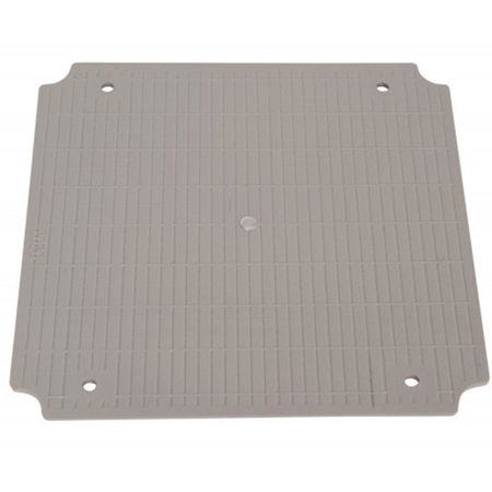 Bud Industries PTX-22512, PTH mounting plate Steel 1.6mm
