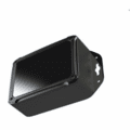 Bud Industries PW-12848-MB - UL94-5VA ABS Enclosure, Smooth Cover & Molded Bracket L 4 x W 4 x D 1.85
