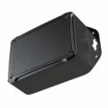 Bud Industries PW-12848-TMB - UL94-5VA ABS Enclosure, Textured Cover & Molded Bracket L 4 x W 4 x D 1.85