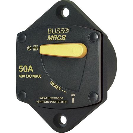 Bussmann CB187P-50 - Type 3 Marine Rated P.M. Cb 50 Amp