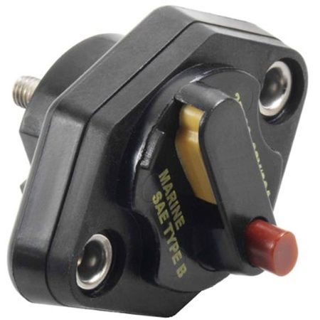 Bussmann CB255-35 - Type 3 Mid-Range Manual Reset 35 Amp