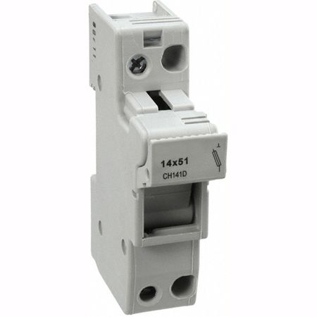 Bussmann CH143DMSU-F - 3P 14X51 Micro Switch Fuse Holder, 051712685184