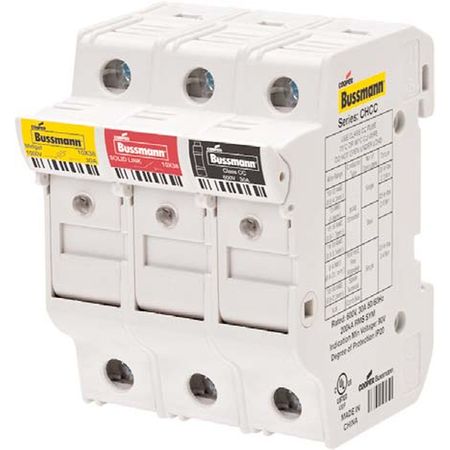 Bussmann CHM4DIU - 4P 10X38Mfh30A 600V Midget Withindicator, 051712362801