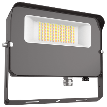 Eiko 12337 - FL4/PS150/7FCCT/UD/Y/PC - Flood Light 150/100/80W 50/40/3000K 120-277V 0-10V Dimming Yoke Photocell