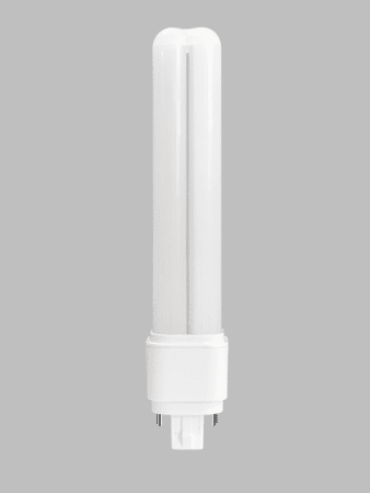 Eiko 12885 - L9.5WPLC/A/840/UD/G24Q/O - 9.5W 1250LM PLC Type A Plastic 80CRI 4000K 120-277V Dimmable Omni G24Q