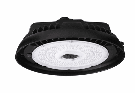 Eiko 13553 - HBX3-150-50-U - Round High Bay, 150W, 5000K, 120-277V, Black