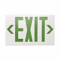 Eiko EXIT-G-W - 11034, Exit Sign Green White Housing