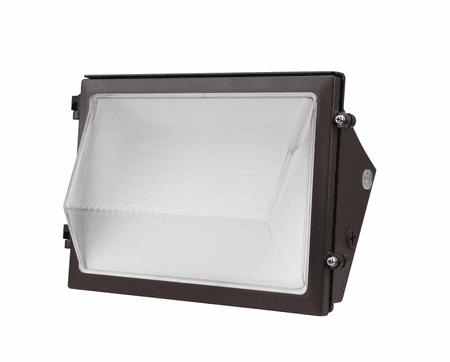 Eiko TWP1-PS120-40-U - 13663, Traditional Wall Pack, PowerSet, 4000K, Bronze