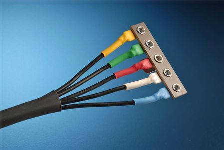 Alpha Wire F2211/8 BL002 - FIT HS Fit2211/8 Blue 500 Ft