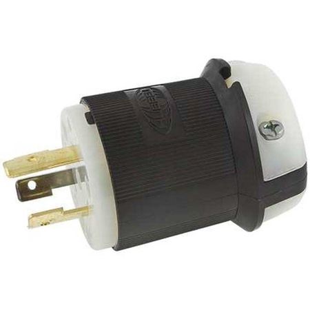 Hubbell HBL2311 - AC - Connector, L5-20, inline, male, Hubbell