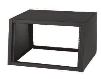 Lowell LDSR-1018 Rack-Desktop Sloped-10U 18in Deep Black