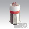 Eiko LED-14-BA9S-R 14VAC/DC T3-1/4 BA9S Red - Led Mini