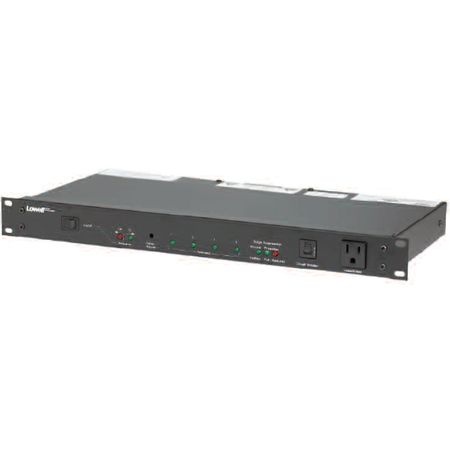 Lowell ACSPR-SEQ4-1509 Power Panel-15A 6-Switched 3-Unswitched Outlets 1U Seq/Surge Supp