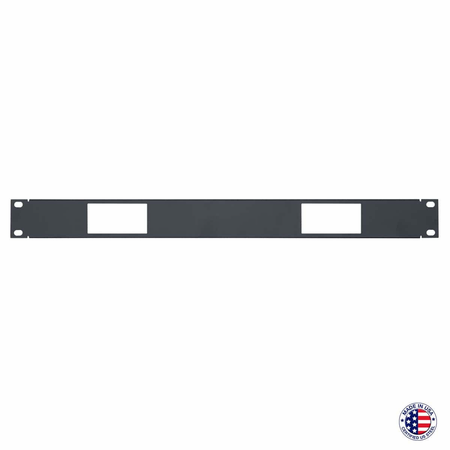 Lowell D2P-1 - 1U Rack Panel
