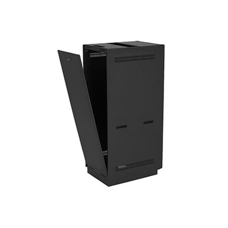 Lowell LXR-RAC14 Rack-Rear Access Cover-14U fits LXR or LVR Series Locking Blk