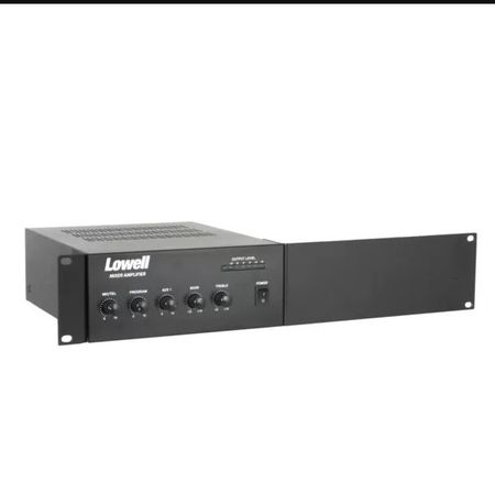Lowell MA30-RK 30W Mixer Amplifier with bracket for 19in rack