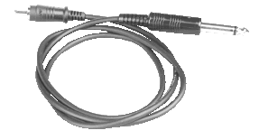 Whirlwind M3003 - Cable - Adapter, 1/4" TS male to RCA male, 3'